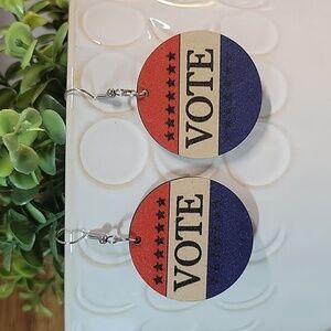 ELECTION VOTE Drop Earrings